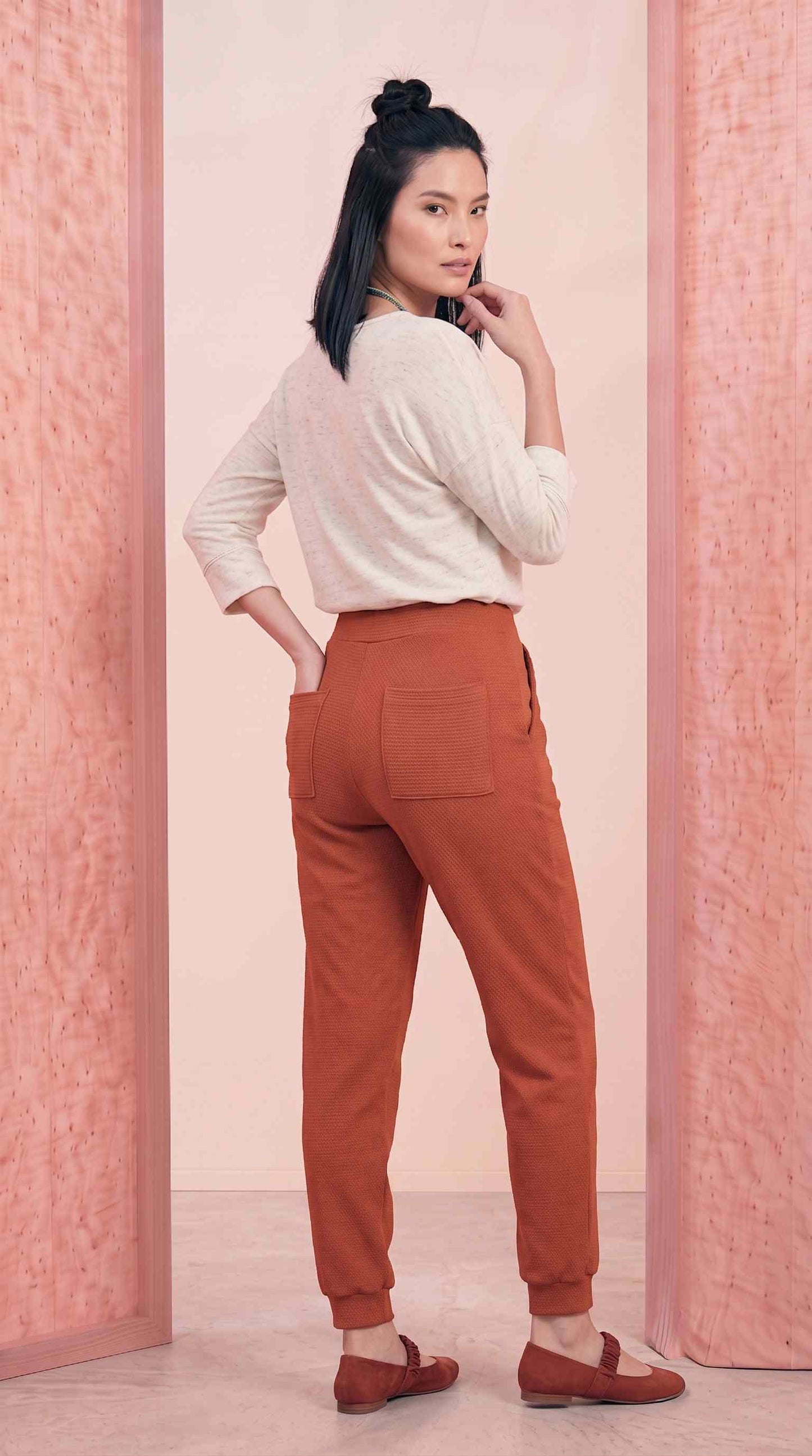 Calça Jasmin - Malha Texturizada