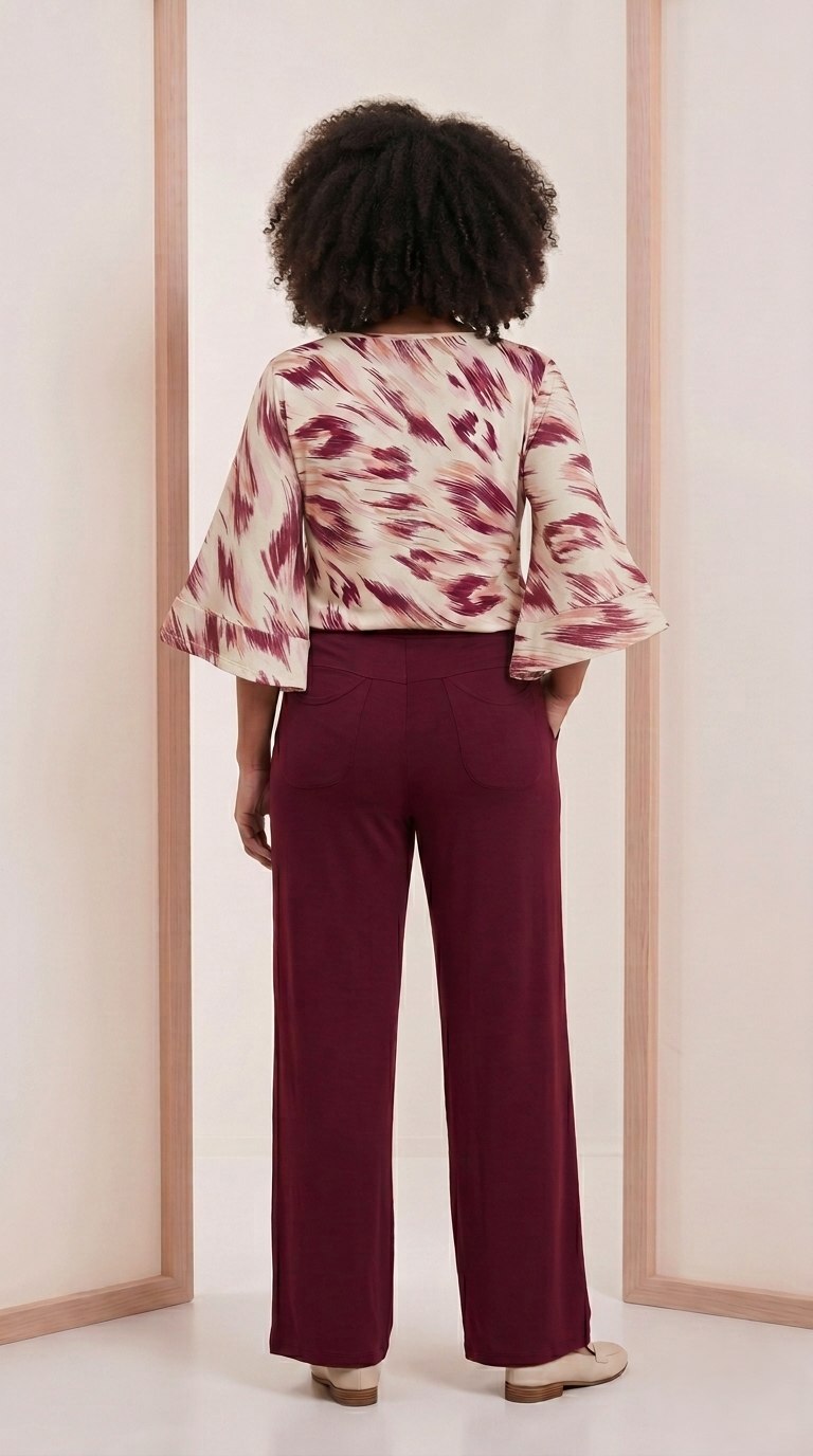 Blusa Liz Estampa Giz - Malha Viscolycra