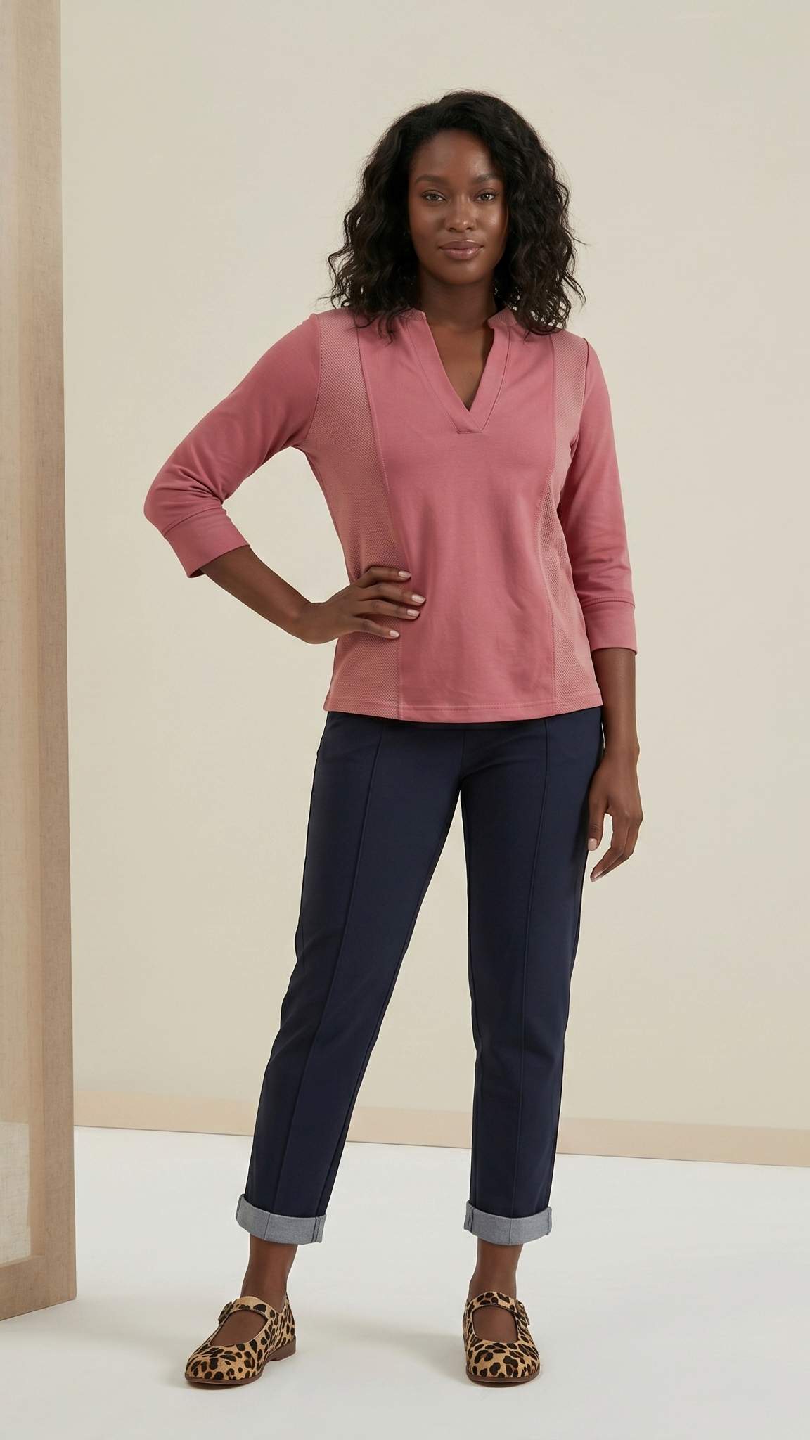 Camisa Theodora - Moletinho Jeans