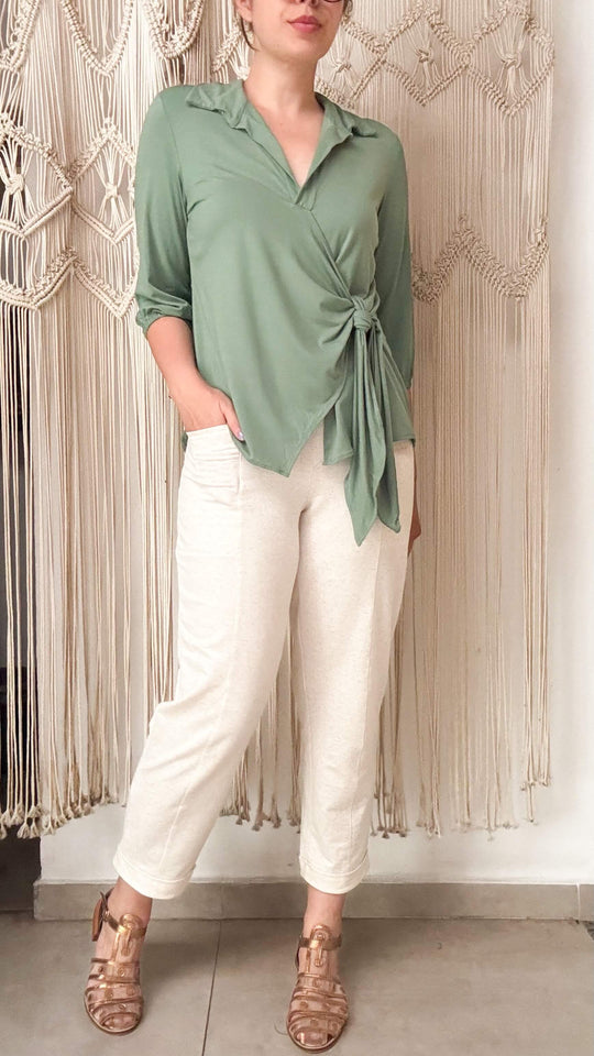 Calça Vic - Moletinho Linho