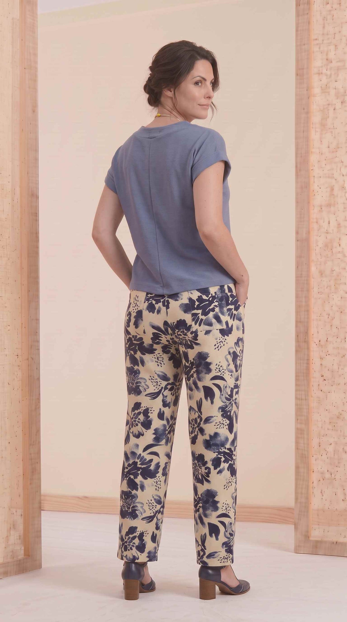 Calça Luciana Estampa - Malha Viscolycra