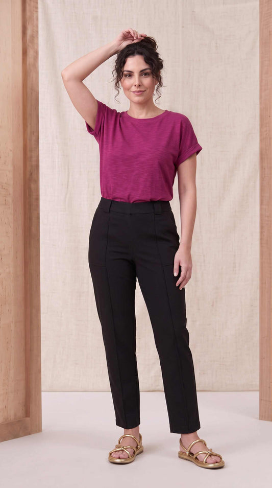 Blusa Amanda - Malha Visco Flamê