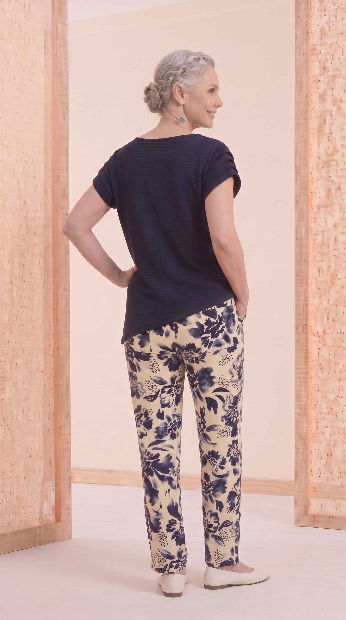 Calça Luciana Estampa - Malha Viscolycra