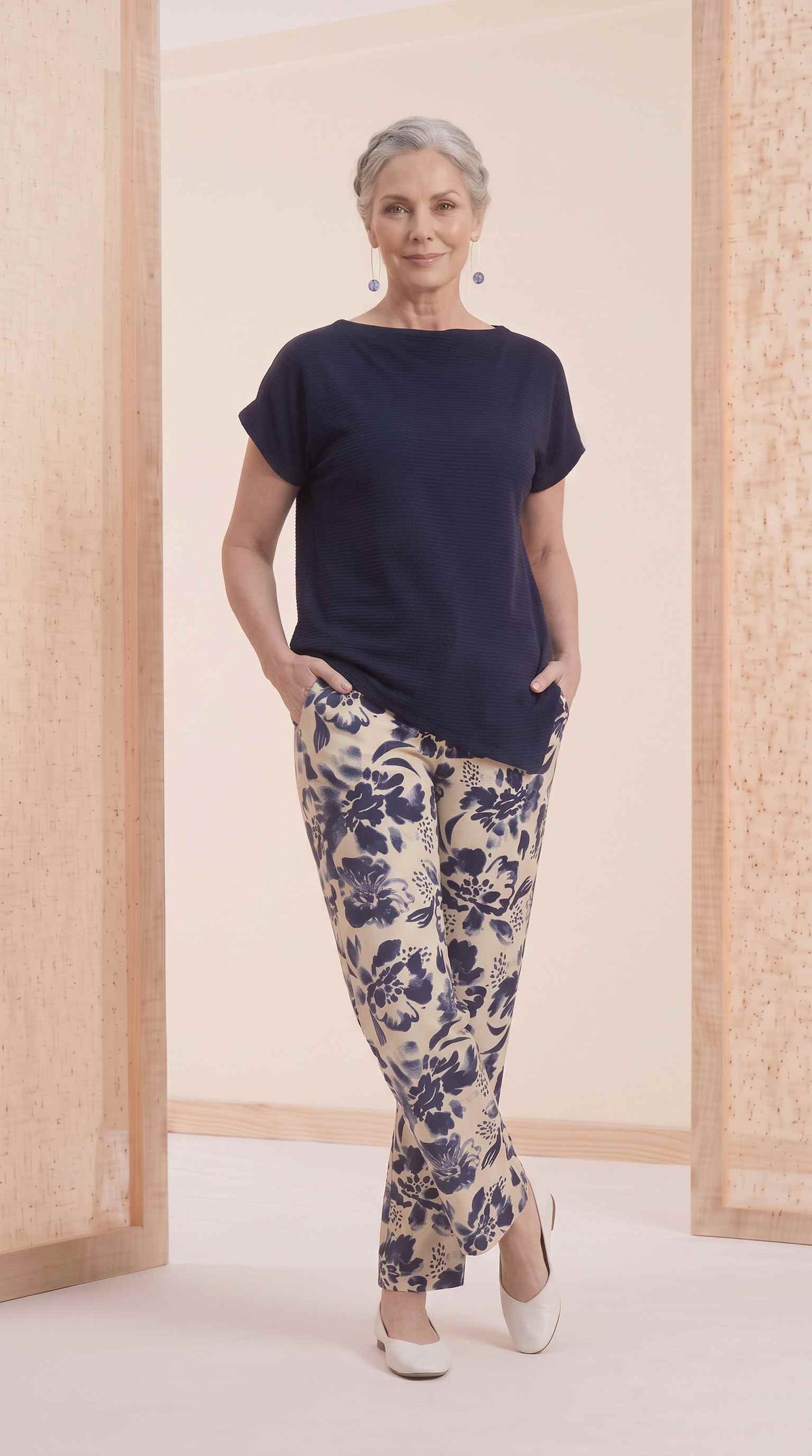 Blusa Audrey - Malha Texturizada