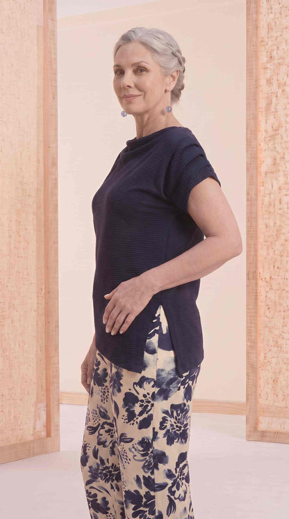 Blusa Audrey - Malha Texturizada