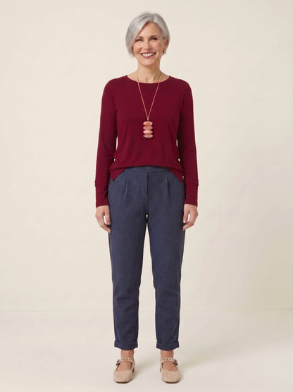 Calça Constanza - Moletinho Jeans