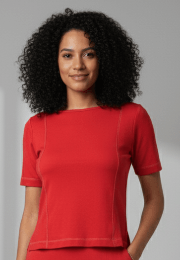 Blusa Eliete Pesponto - Moletinho