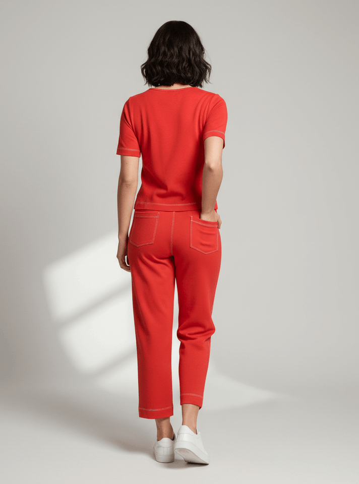 Calça Adriana Pesponto - Moletinho