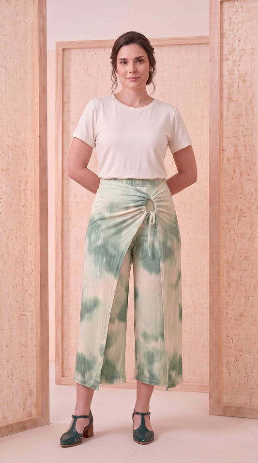 Calça Fabiola Estampa - Malha Viscolycra