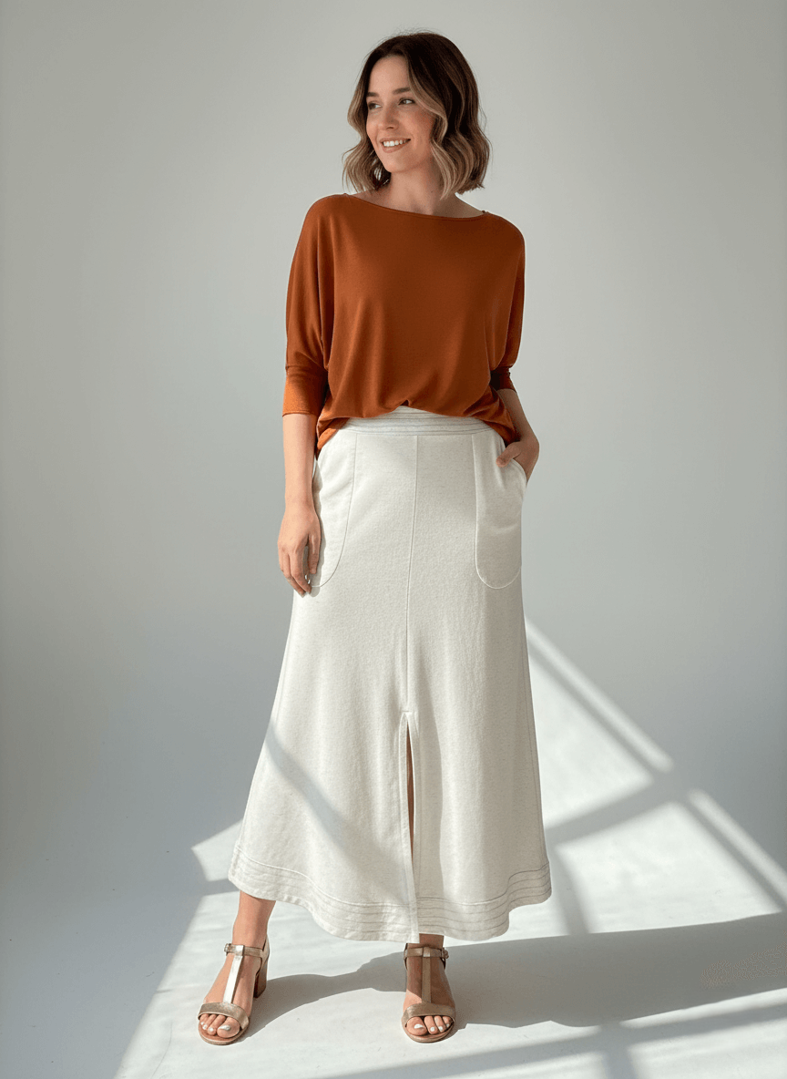 Saia Eliana Pesponto - Moletinho