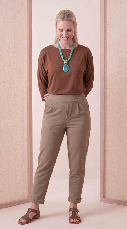 Calça Constanza - Moletinho Jeans