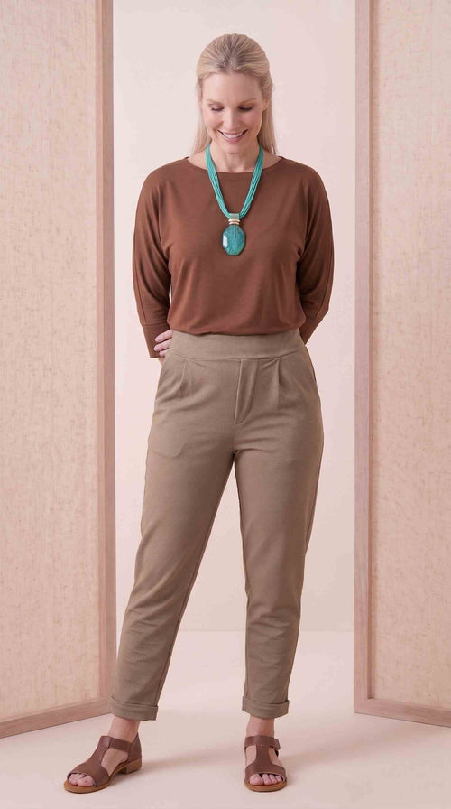 Calça Constanza - Moletinho Jeans