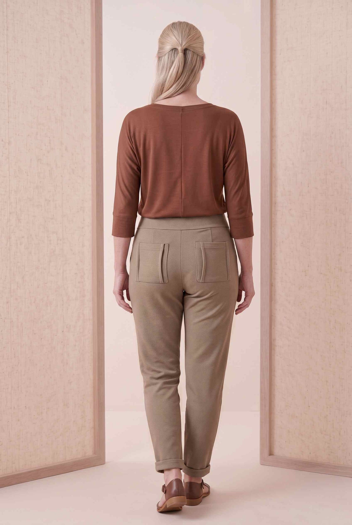 Calça Constanza - Moletinho Jeans
