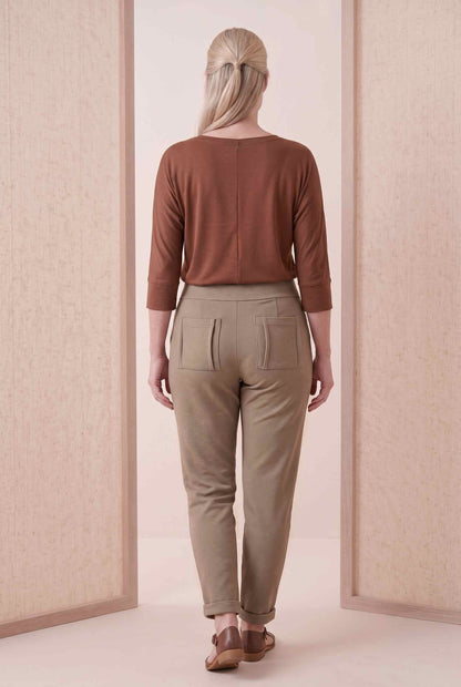 Calça Constanza - Moletinho Jeans