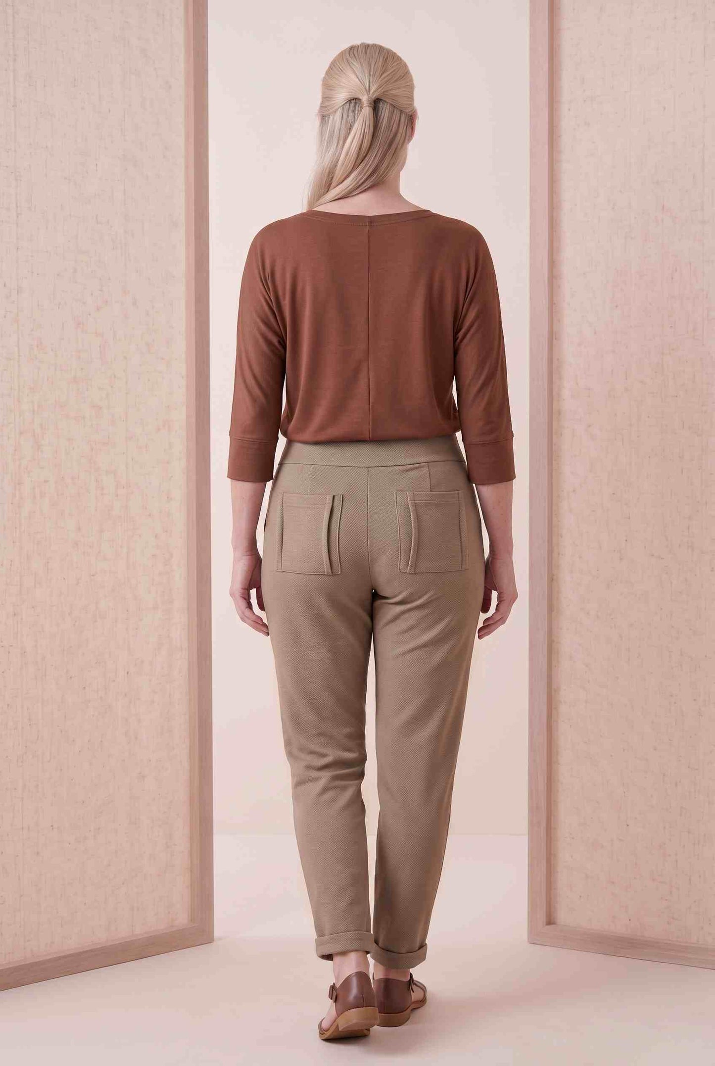 Blusa Ieda - Malha Efeito Cetim