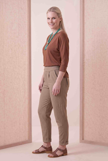 Blusa Ieda - Malha Efeito Cetim