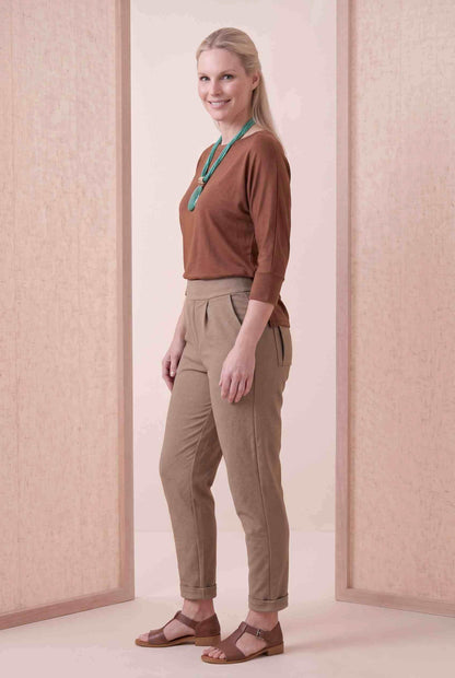 Calça Constanza - Moletinho Jeans