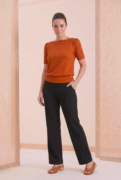 Blusa Leticia - Malha Texturizada