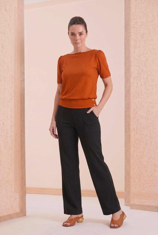 Blusa Leticia - Malha Texturizada