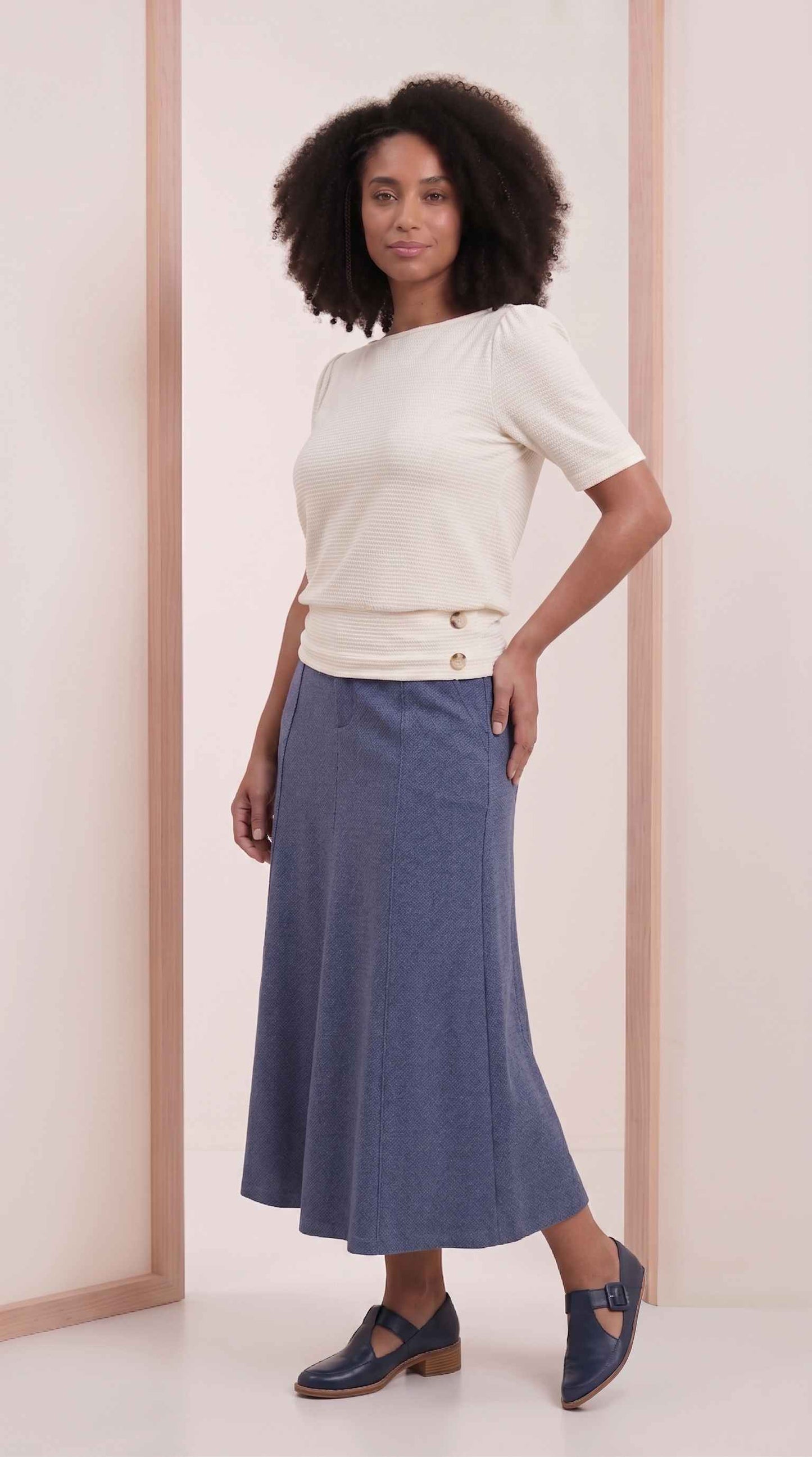 Blusa Leticia - Malha Texturizada