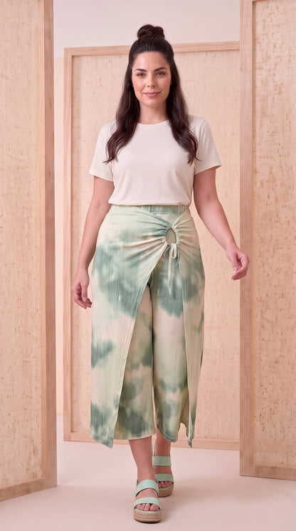 Calça Fabiola Estampa - Malha Viscolycra