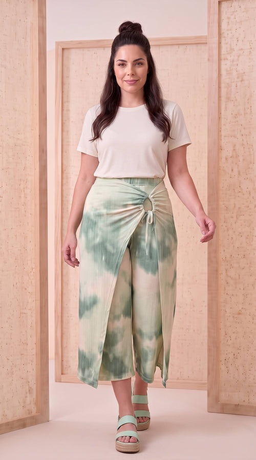 Calça Fabiola Estampa - Malha Viscolycra