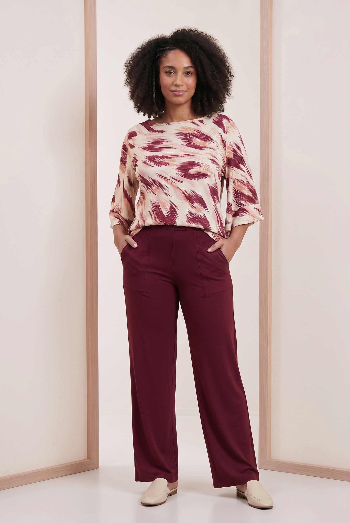 Blusa Liz Estampa Giz - Malha Viscolycra