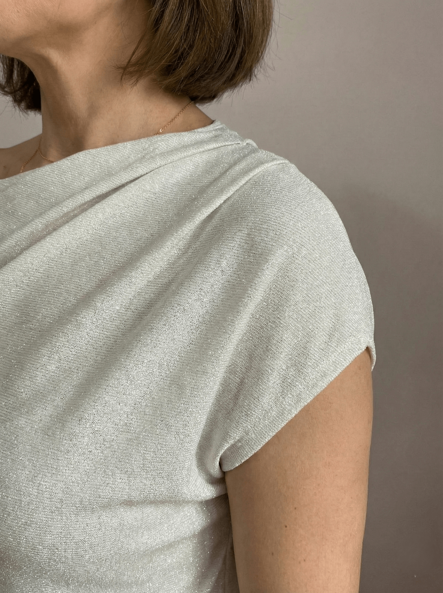 Blusa Mara - Malha Lurex