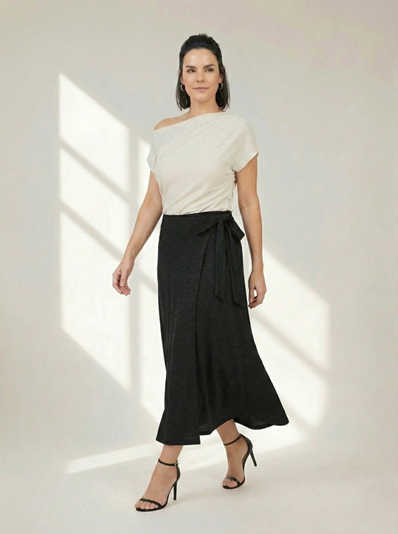 Blusa Mara - Malha Lurex