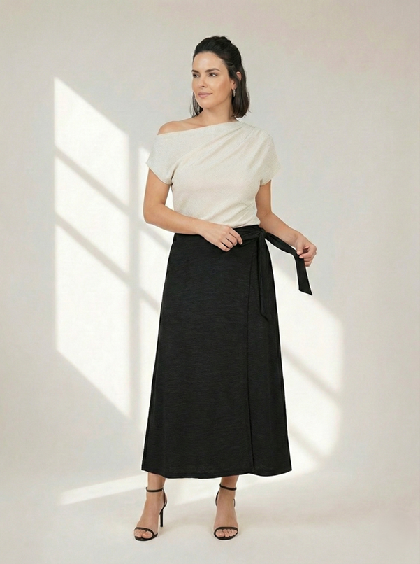 Blusa Mara - Malha Lurex