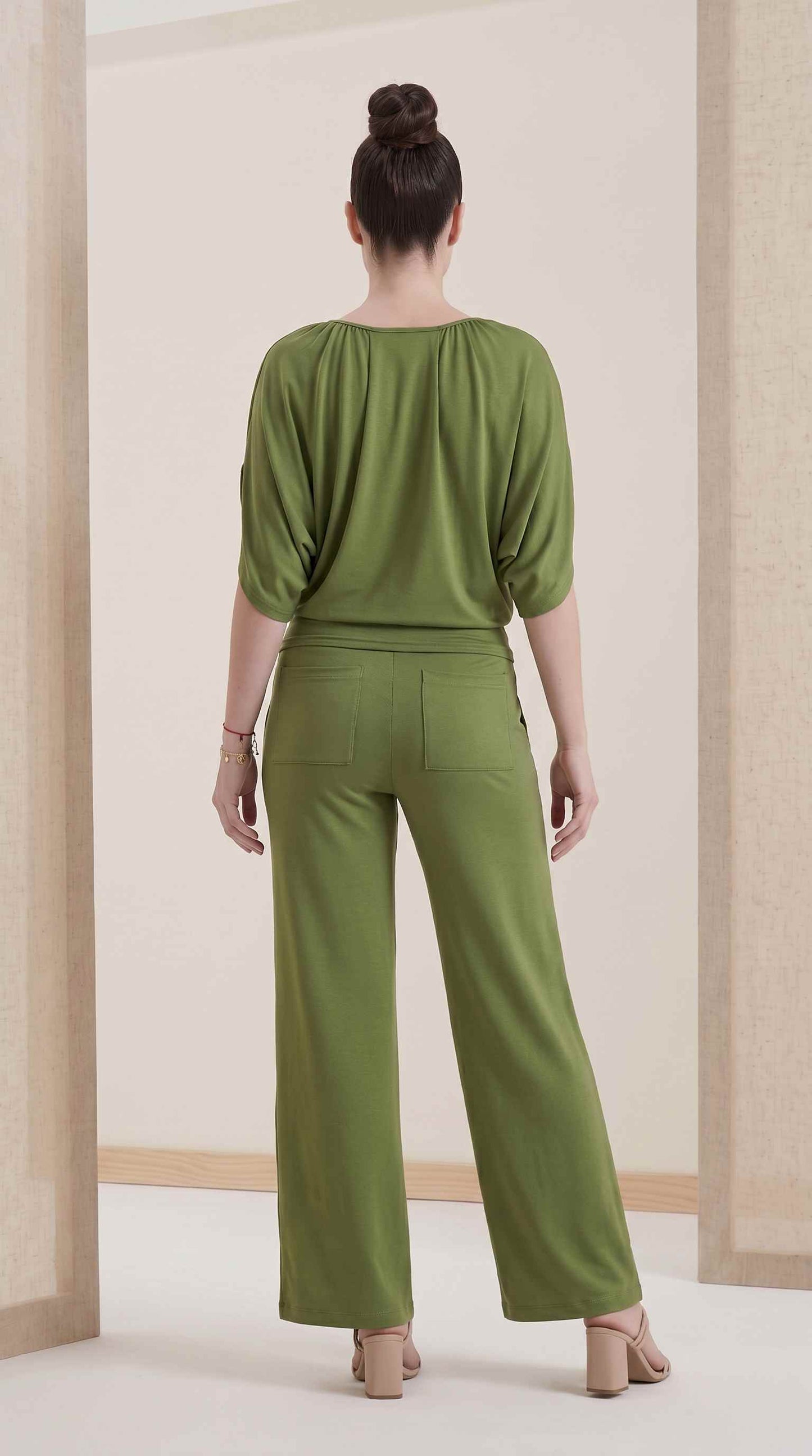 Blusa Maud - Malha Efeito Cetim