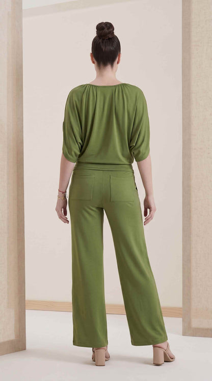 Blusa Maud - Malha Efeito Cetim