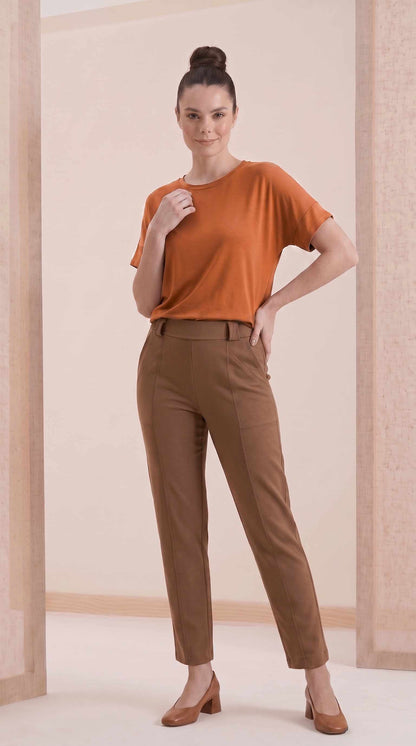 Blusa Quadradinha - Malha Crepe