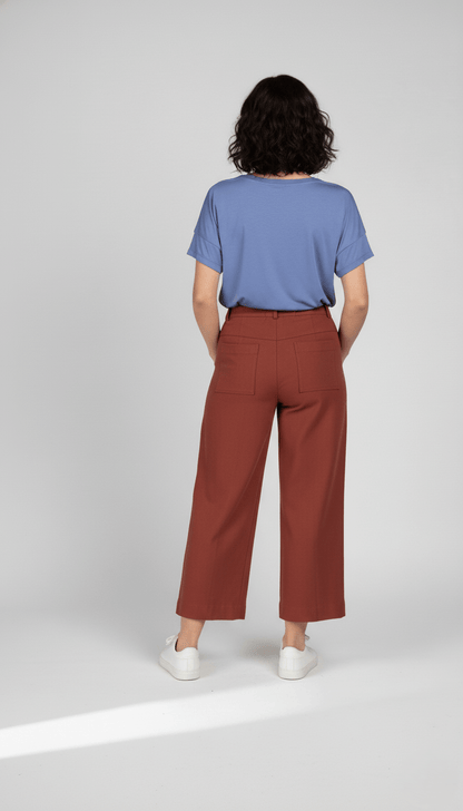 Calça Celina ÚLTIMAS PEÇAS - Moletinho Jeans