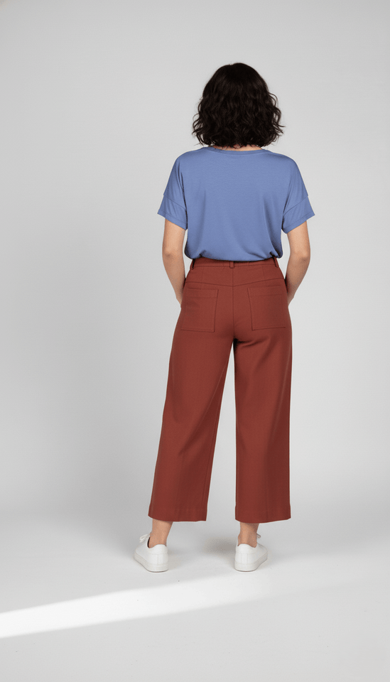 Calça Celina ÚLTIMAS PEÇAS - Moletinho Jeans