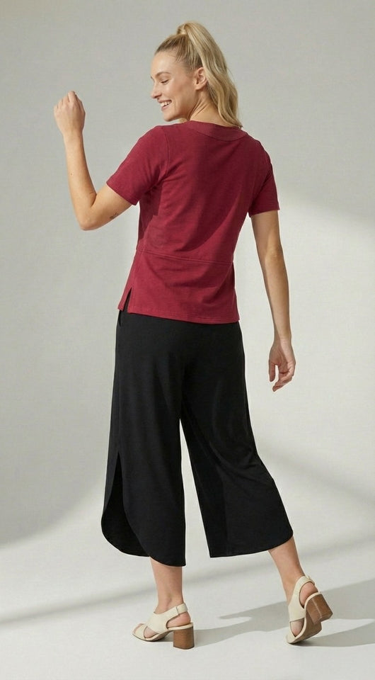 Blusa Silvia - Moletinho Jeans