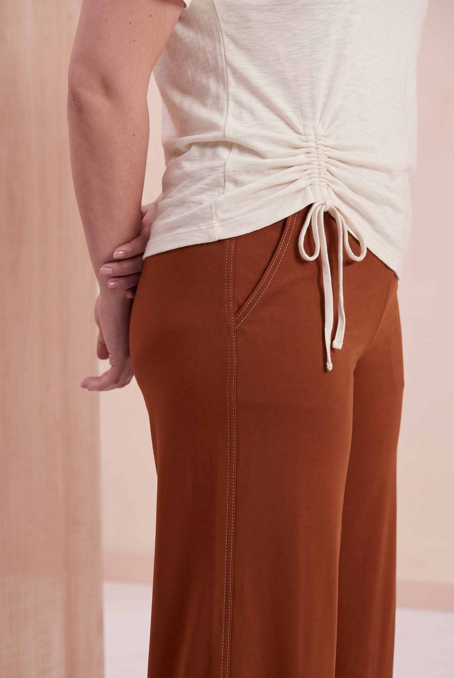 Calça Adriana Pesponto - Moletinho