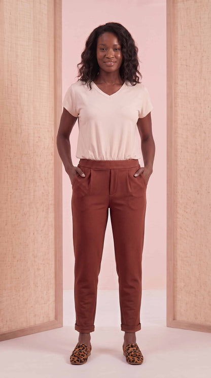 Calça Constanza - Moletinho Jeans