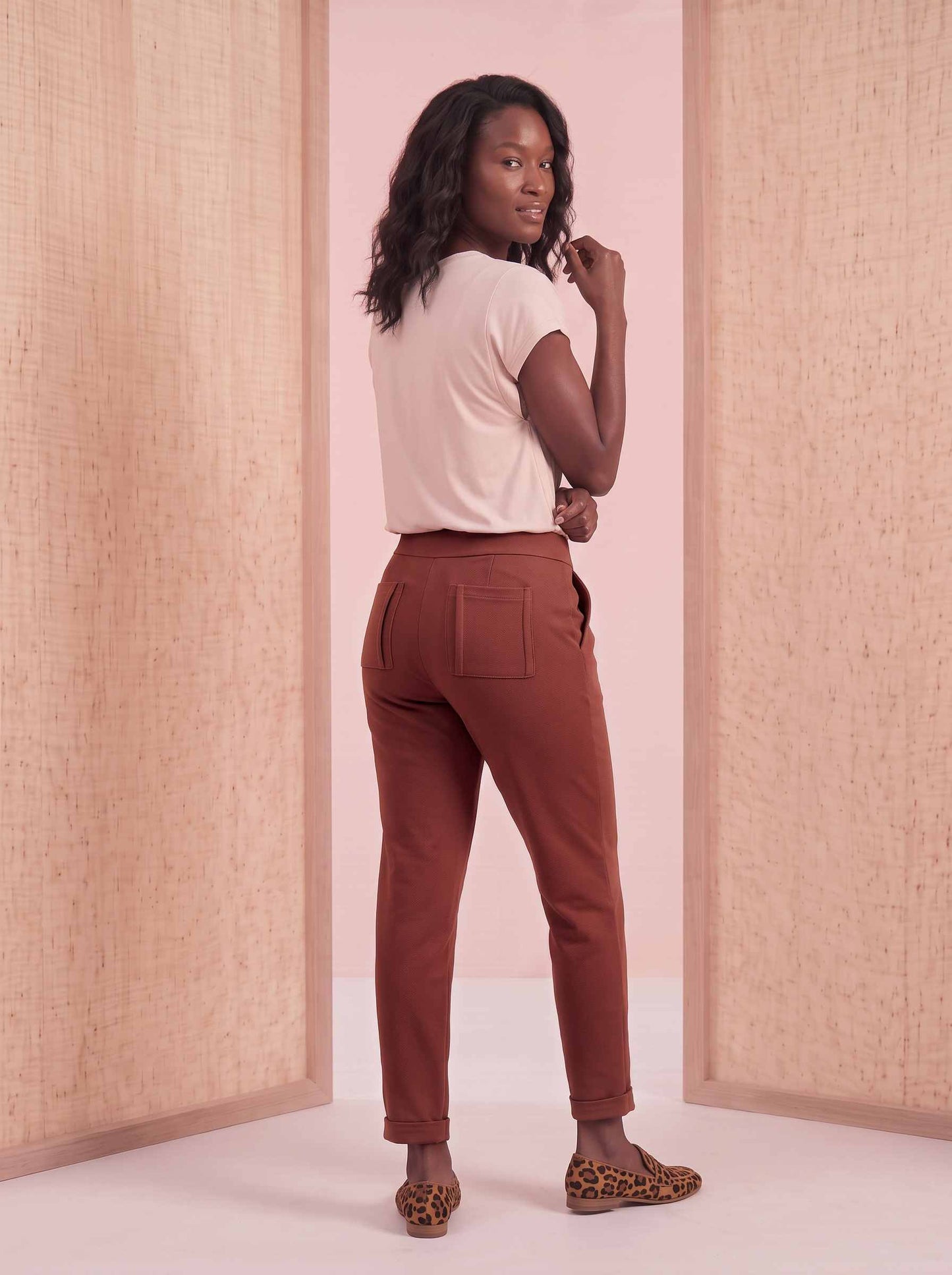 Calça Constanza - Moletinho Jeans