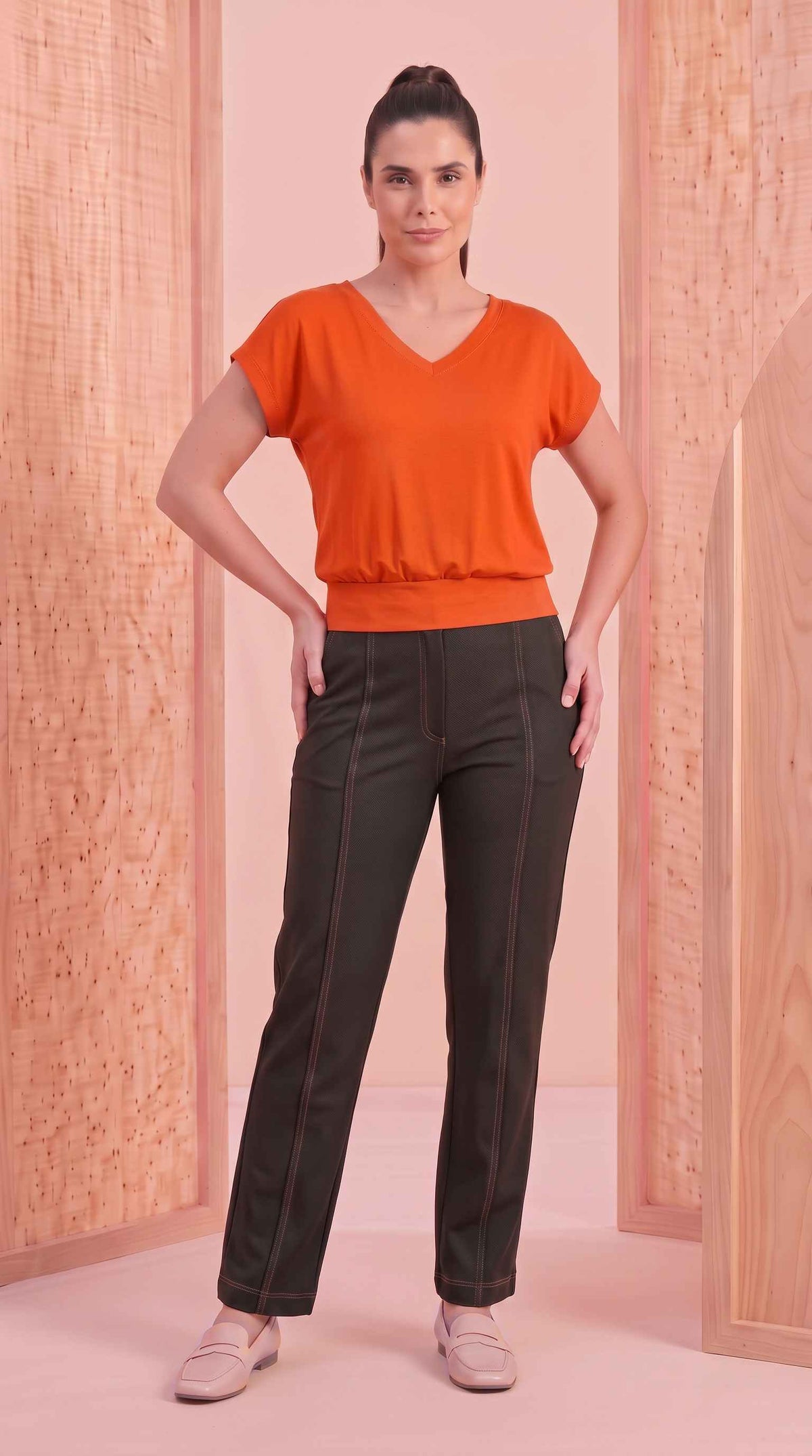 Blusa Teca - Malha Crepe