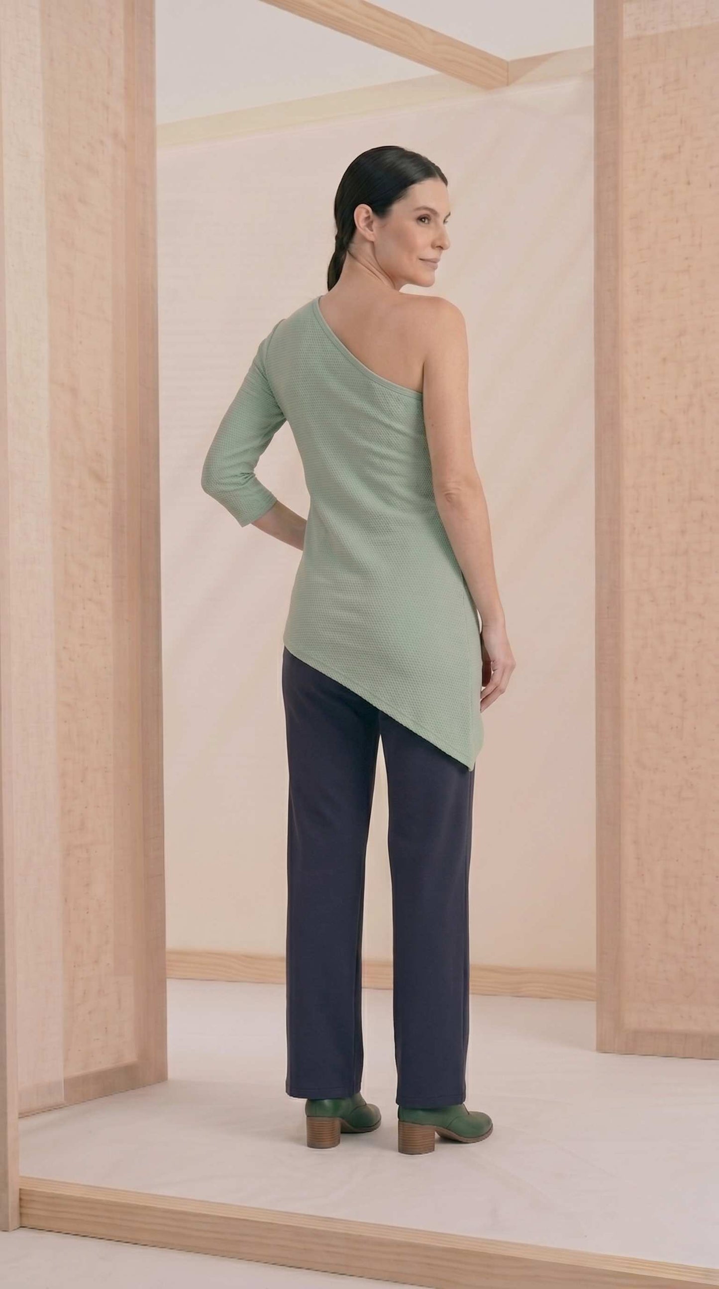 Blusa Valentina - Malha Texturizada