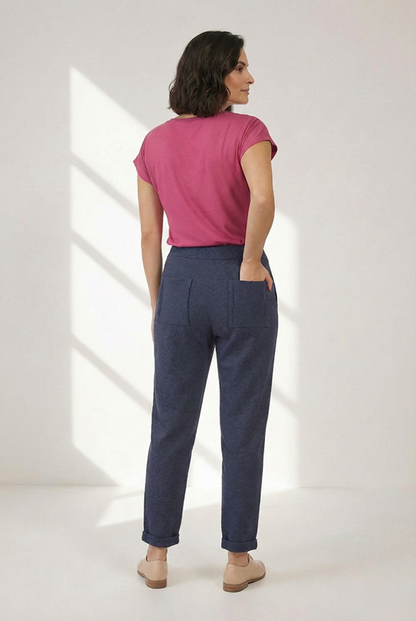 Calça Constanza - Moletinho Jeans