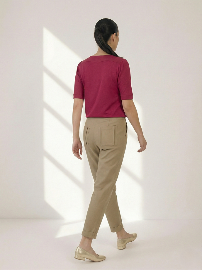 Calça Constanza - Moletinho Jeans