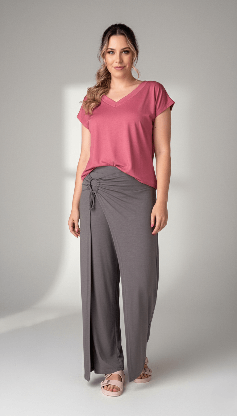 Calça Eva - Malha Flame