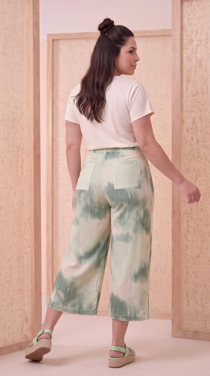 Calça Fabiola Estampa - Malha Viscolycra