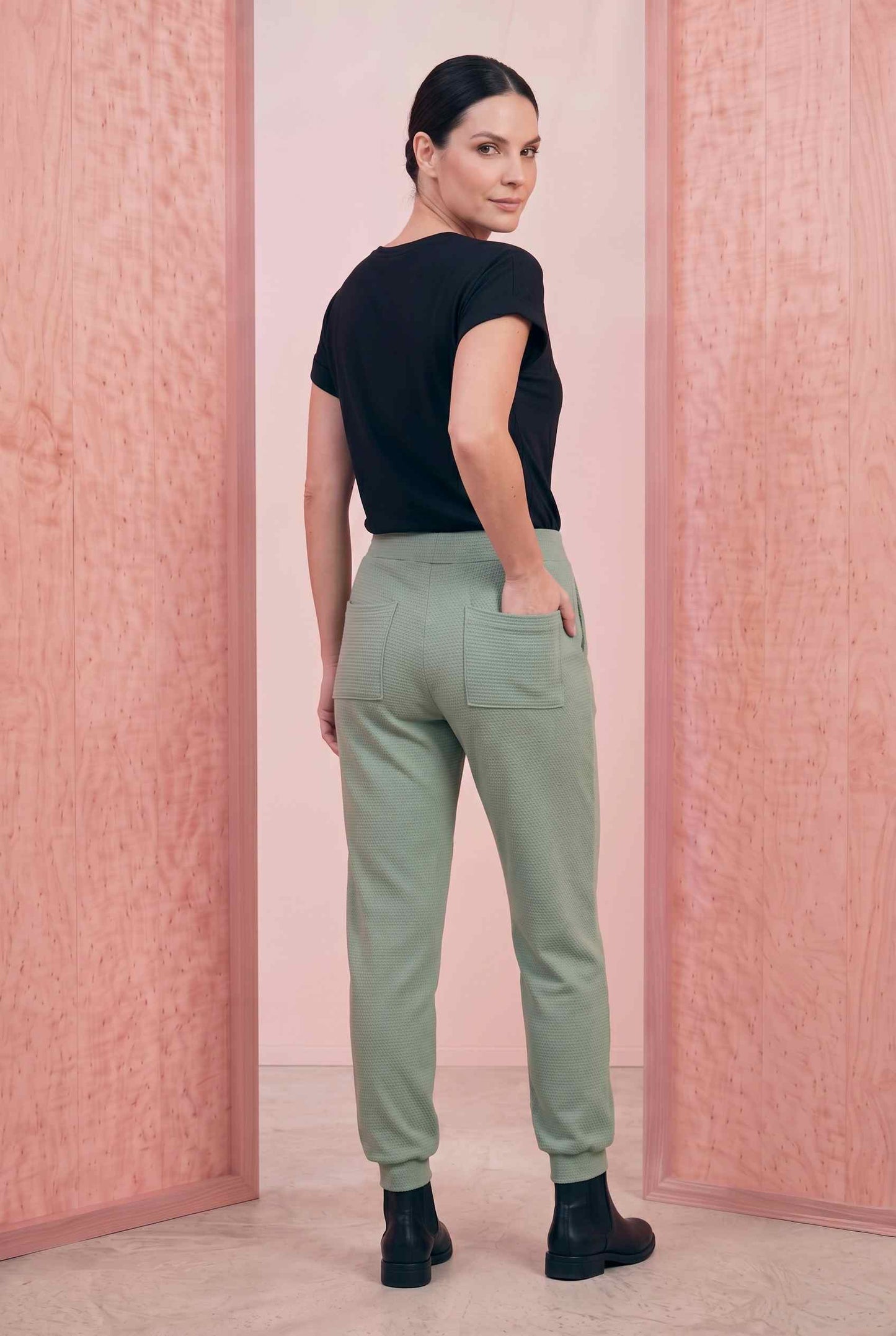 Calça Jasmin - Malha Texturizada