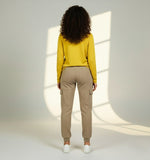 Calça Nati Cargo - Moletinho Jeans