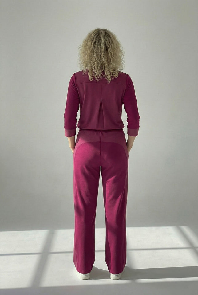 Calça Tamires - Moletinho Jeans