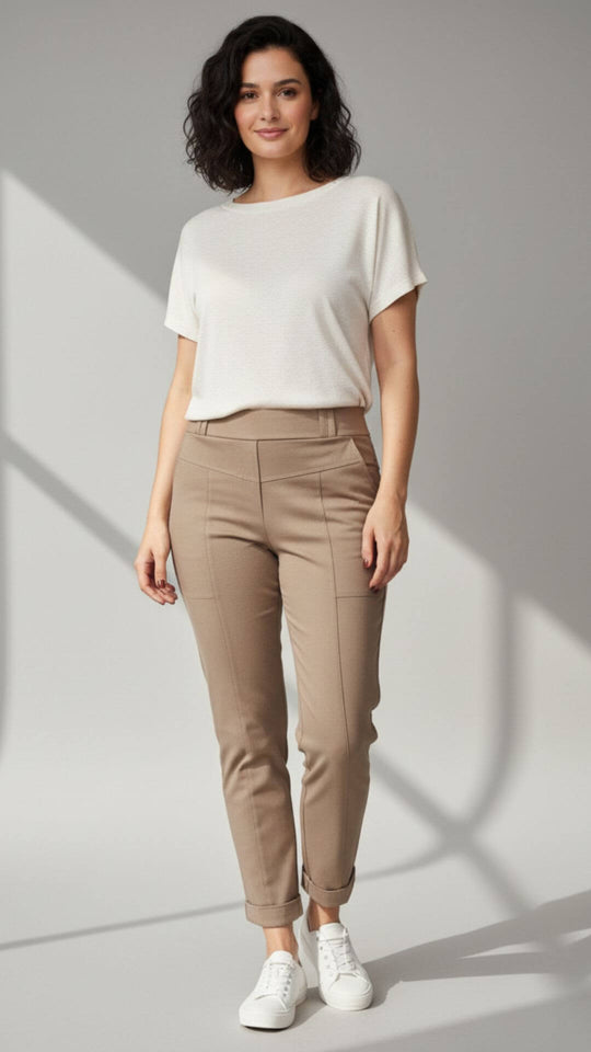 Calça Vic - Moletinho Jeans