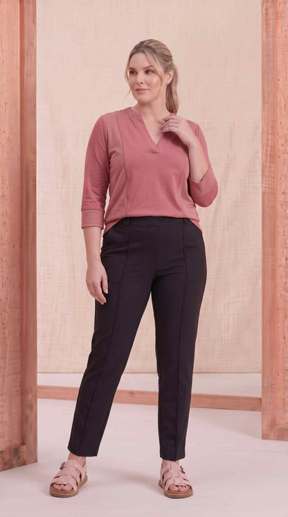 Camisa Theodora ÚLTIMAS PEÇAS - Moletinho Jeans